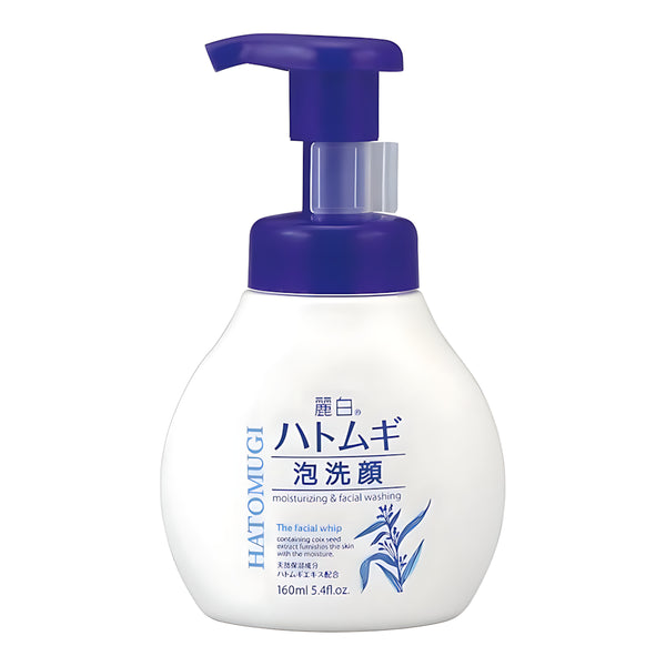 Kumano Yushi Reihaku Hatomugi Bubble Face Wash