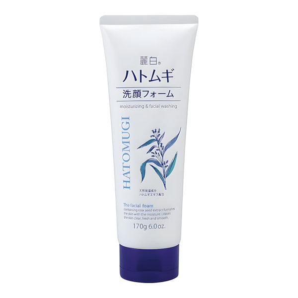 Kumano Yushi Reihaku Hatomugi Face Wash Foam
