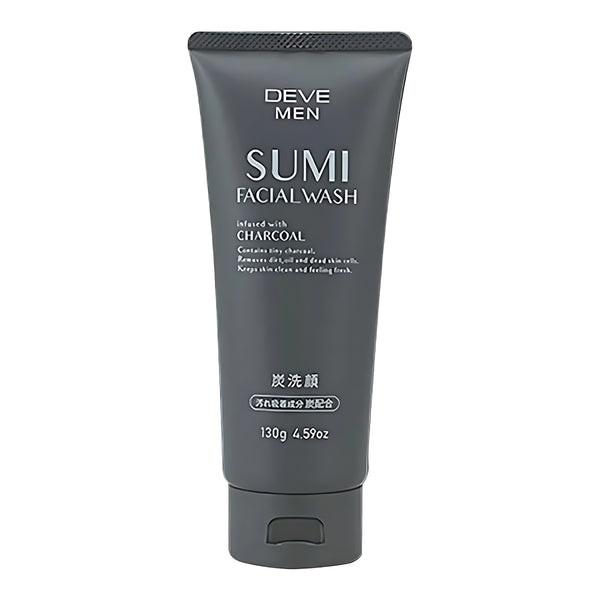 Kumano Yushi Deve Men Charcoal Face Wash