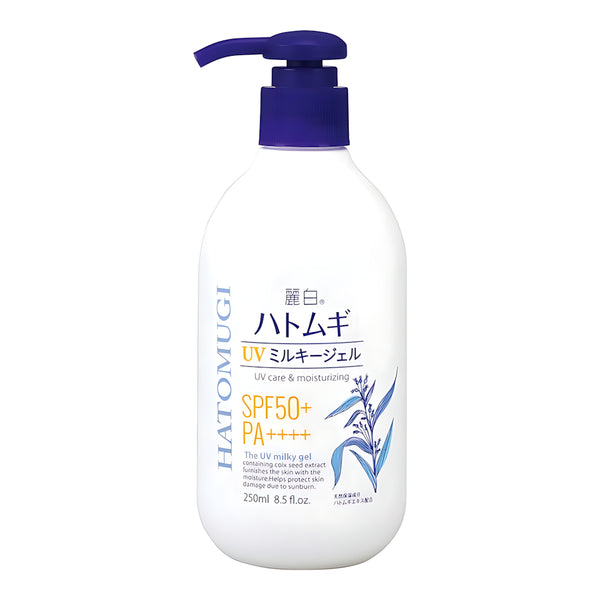 Kumano Yushi Reihaku Hatomugi UV Milky Gel