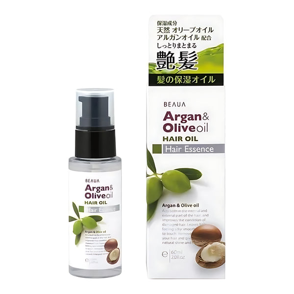 Kumano Yushi Beaua Argan & Olive Hair Oil