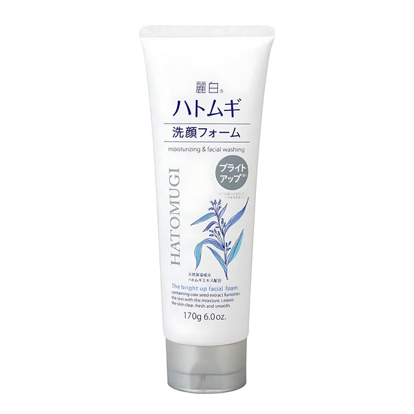 Kumano Yushi Reihaku Hatomugi Bright Up Face Wash