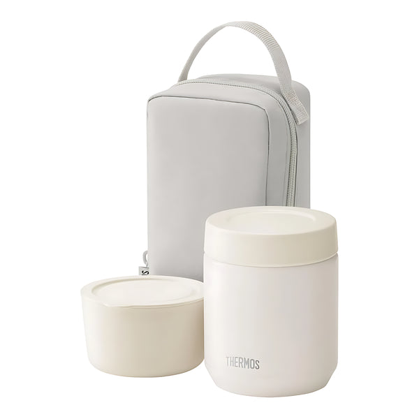 THERMOS Vacuum Insulated Soup Lunch Set Greige