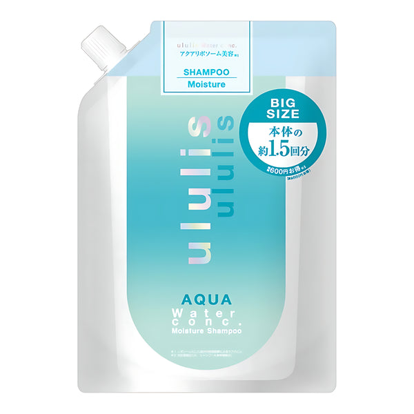 ululis Water Conc Moisture Shampoo Aqua Bouquet Refill