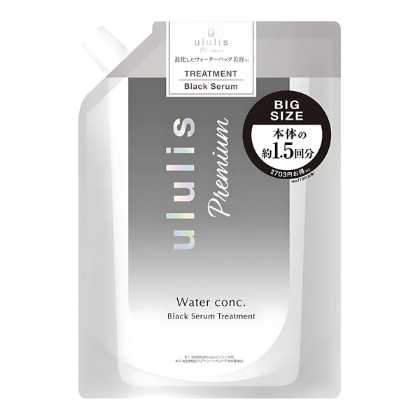 ululis Water Conc Black Serum Hair Treatment Black Fleur Refill