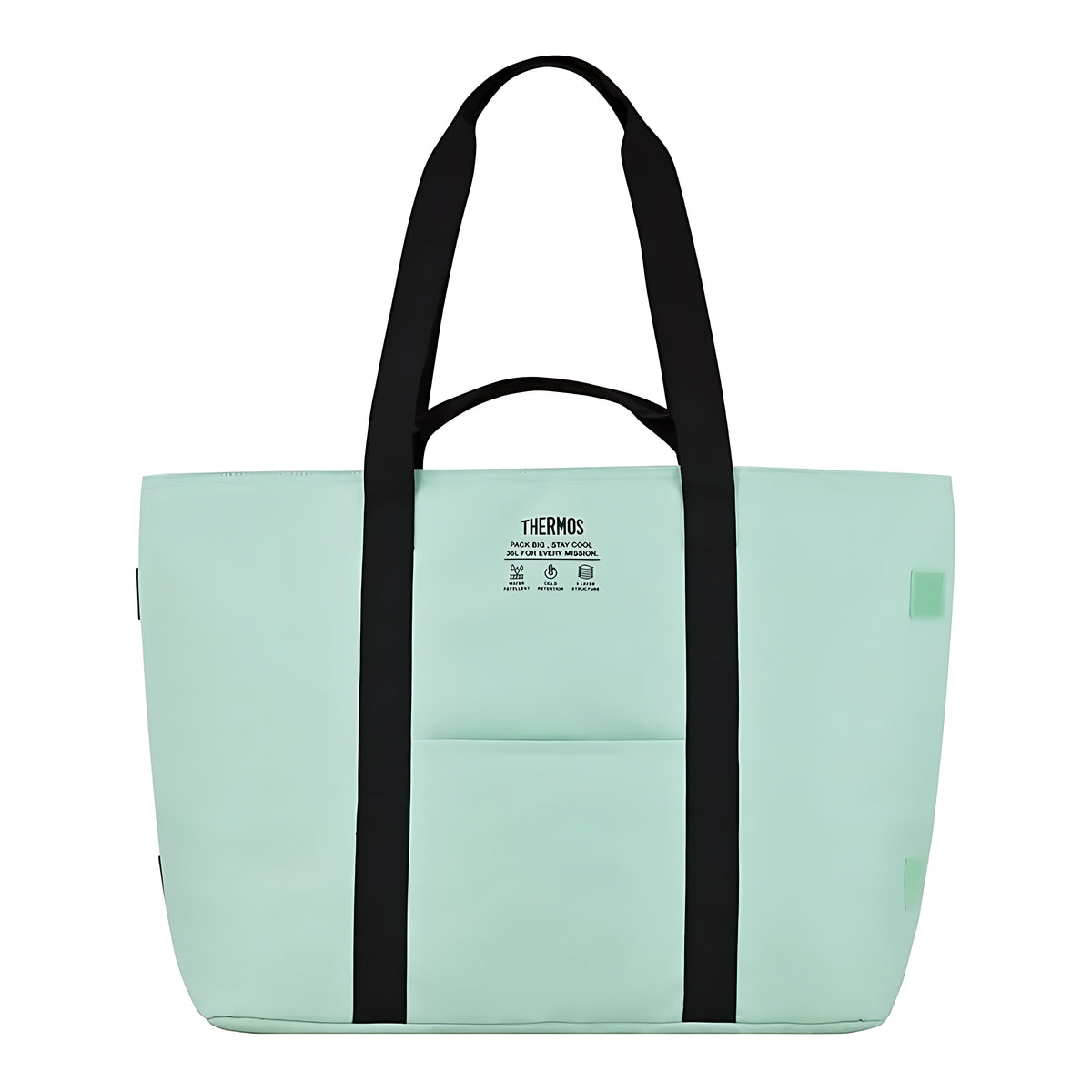 THERMOS Large Insulated Tote Bag Mint Green
