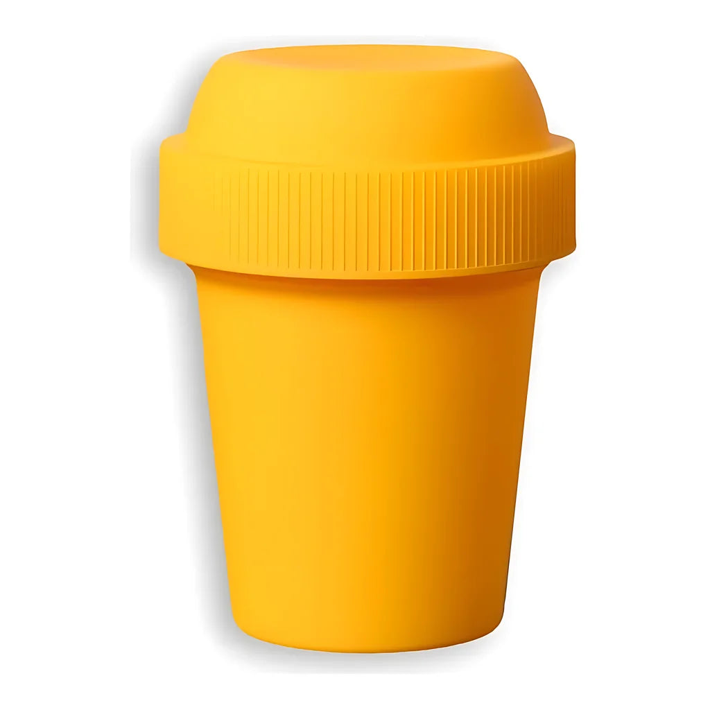 YOSHiMURA Matcha Shaker Kaga Yamanaka-nuri Yamabuki Yellow