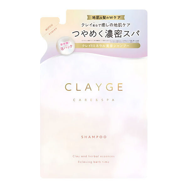 CLAYGE Care & Spa Clay PS Pearl Shine Shampoo Refill 400ml