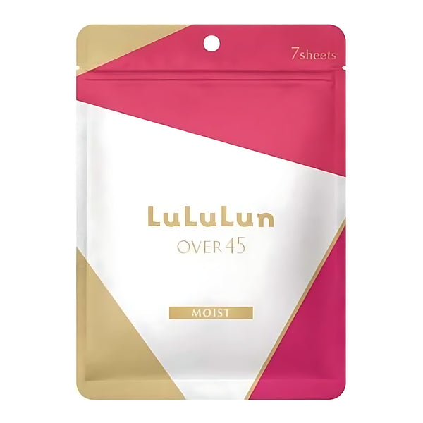 Lululun OVER45 Camellia Pink (Moist), 7 Sheets