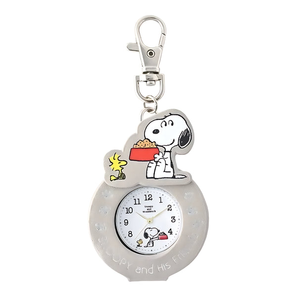 FIELDWORK PEANUTS New Die-cut Keychain Peanuts Gray