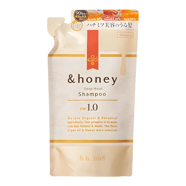 &honey Deep Moist Shampoo 1.0 Refill Peony Honey