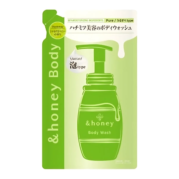 &honey Pure Moist Foam Body Wash Refill
