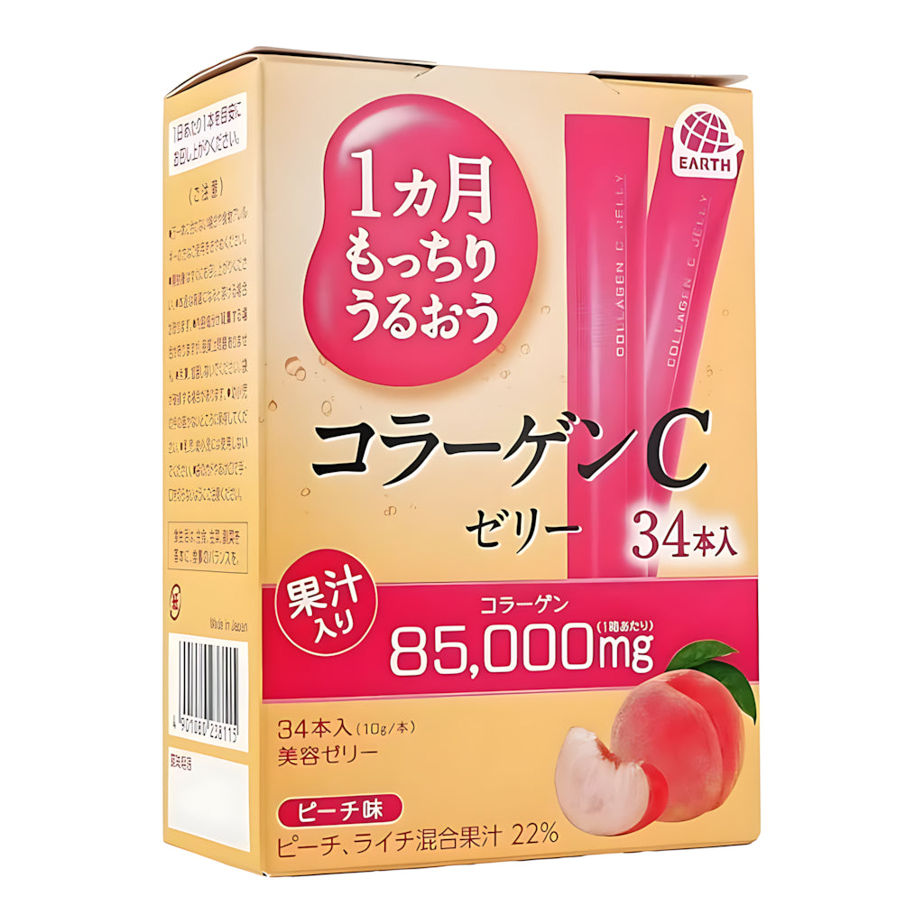 Earth Collagen C Jelly Peach