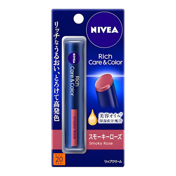KAO Nivea Rich Care & Color Lip Smoky Rose