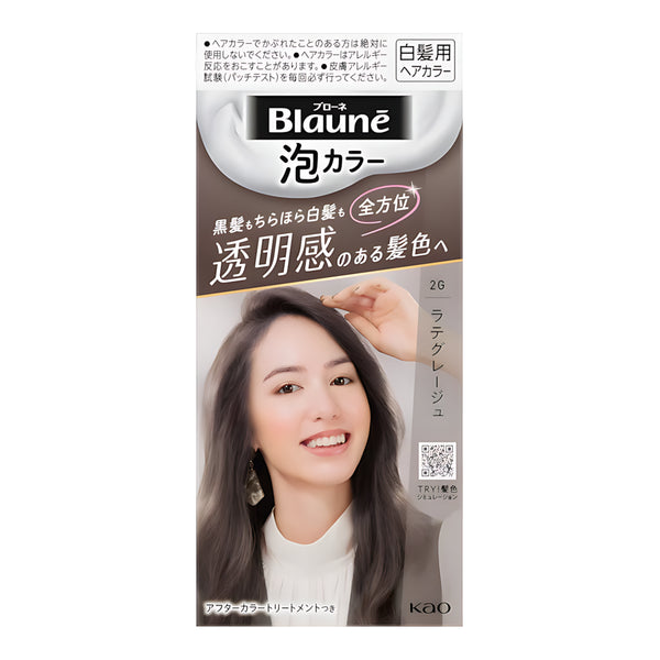 KAO Blaune Foam Hair Color 2G Latte Greige