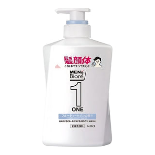 Kao Men's Bioré ONE All-in-One Body Wash Fruity Savon Scent