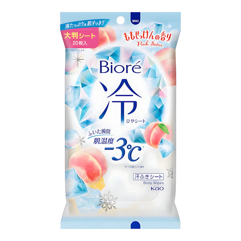 KAO Biore Cool Sheet Peach Scent