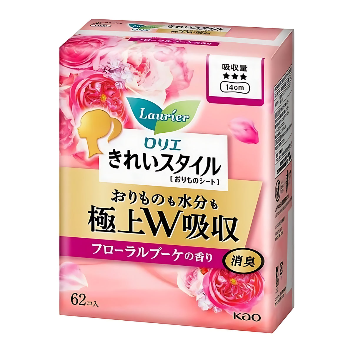 Kao Laurier Kirei Style Premium Double Absorption Floral Bouquet