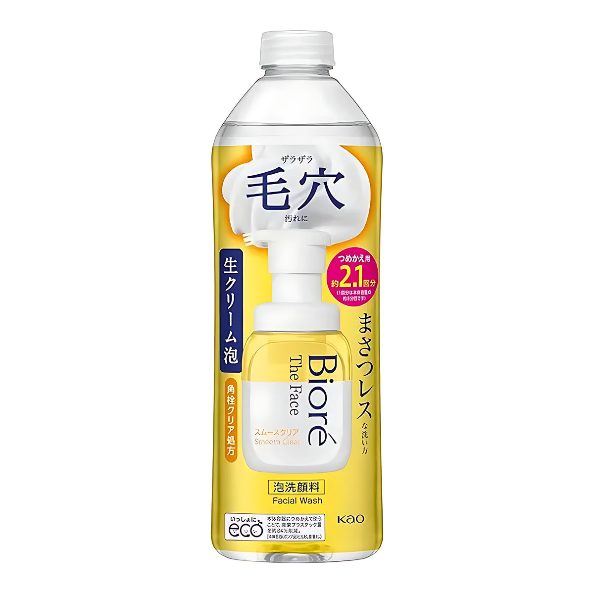 Kao Bioré The Face Foaming Facial Cleanser Smooth Clear