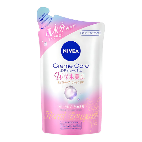 KAO Nivea Cream Care Body Wash Double Moisture Floral Refill