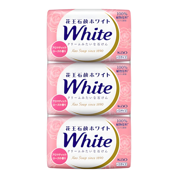 KAO White Aromatic Rose Bath Size