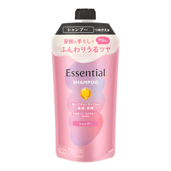 KAO Essential Fluffy Moisture Shampoo Refill
