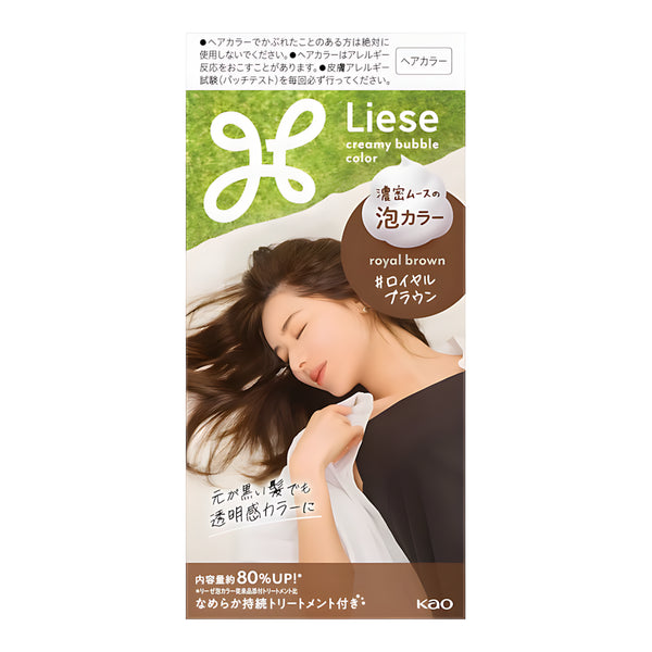 KAO Liese Foam Hair Color Royal Brown