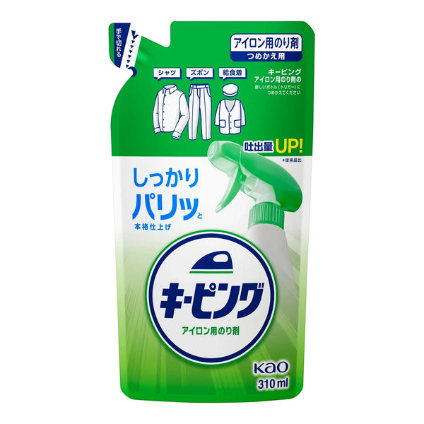 Kao Keeping Ironing Spray Starch Refill 310ml Kao