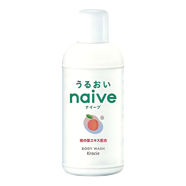 Kracie naive Body Soap with Peach Leaf Extract Mini 80ml