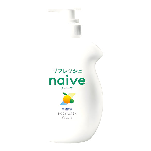 KRACIE Naive Refresh Body Soap Sea Mud