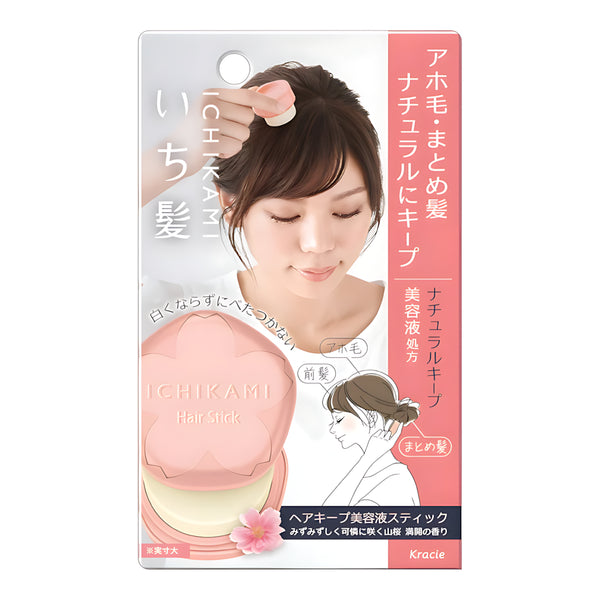 KRACIE ICHIKAMI Hair Keep Essence Stick Natural Keep