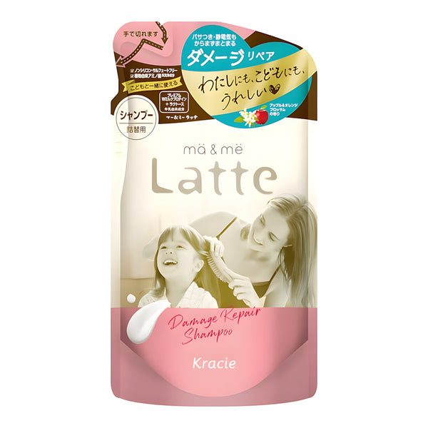 KRACIE mä & më Latte Damage Repair Shampoo Refill