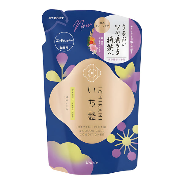 KRACIE ICHIKAMI Damage Repair & Color Care Conditioner Refill