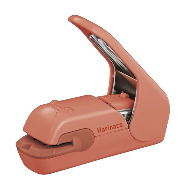 KOKUYO Harinacs Press Staple-Free Stapler 5 Sheets Salmon Pink