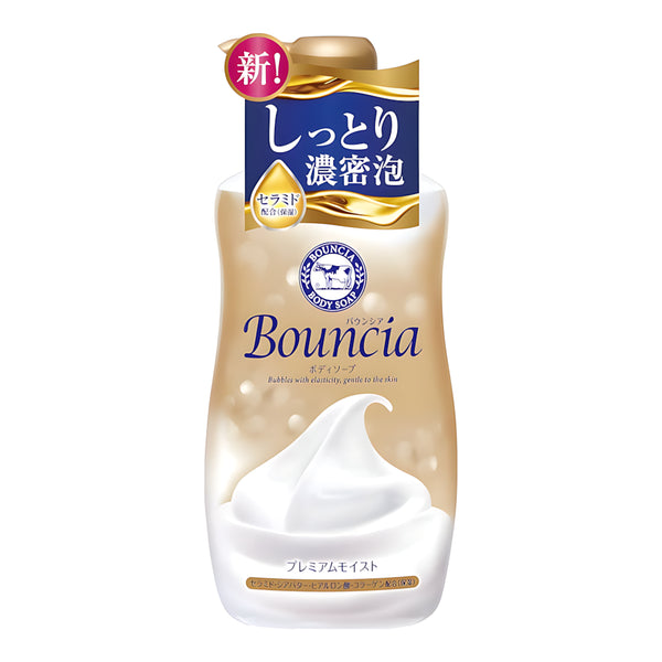 COW BRAND Bouncia Body Soap Premium Moist