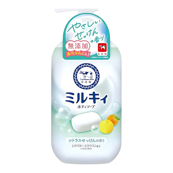 COW BRAND Milky Body Soap Citrus Soap Scent