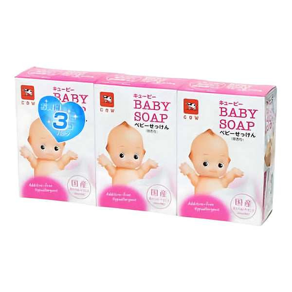 COW BRAND Kewpie Baby Soap 3-Pack Refill 90g x 3