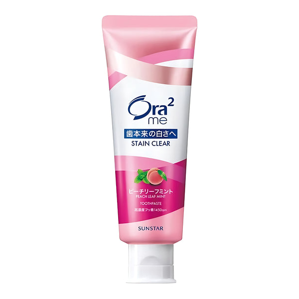 SUNSTAR Ora2 me Stain Clear Paste Peach Leaf Mint 130g