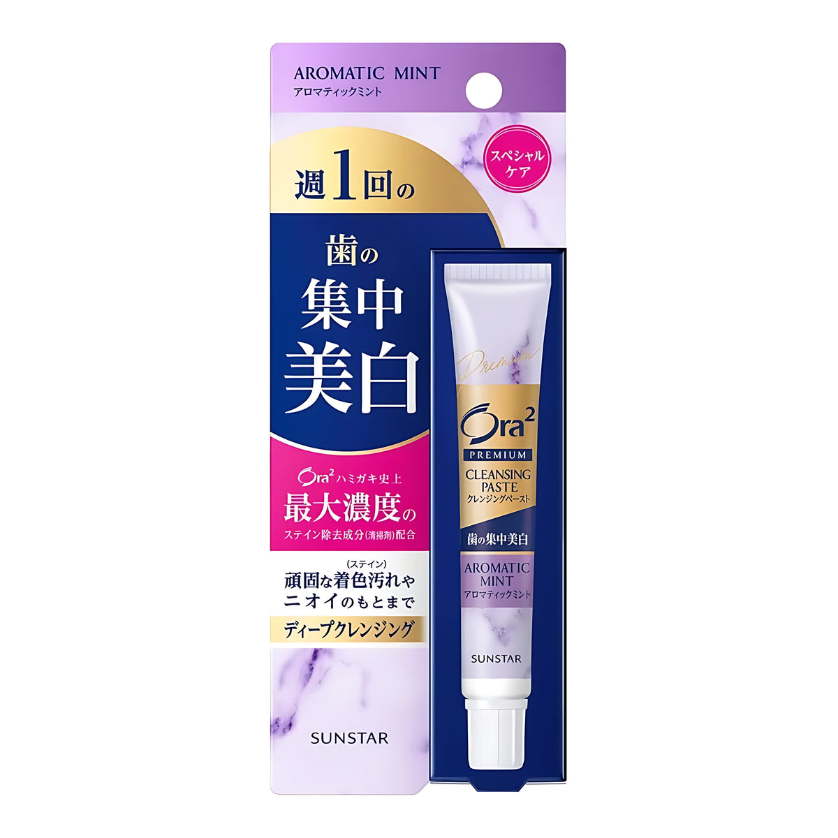 SUNSTAR Ora2 Premium Cleansing Paste Aromatic Mint 17g