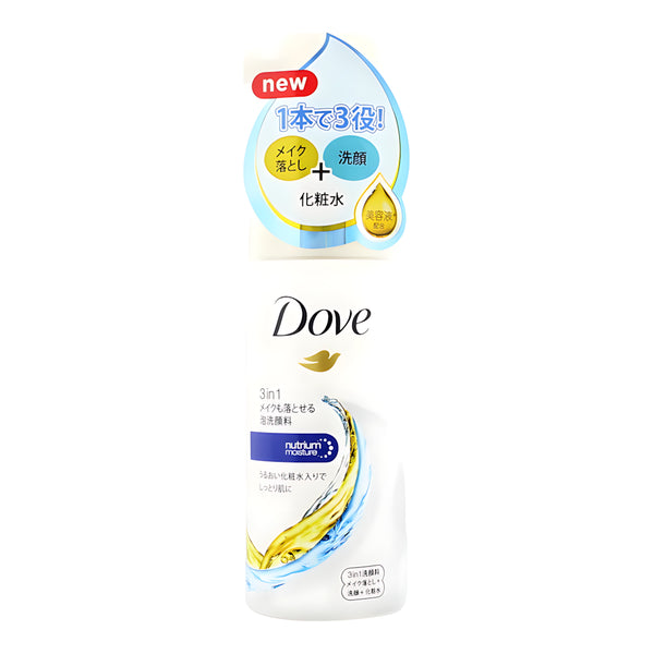 Unilever Dove 3-in-1 Makeup Remover Foaming Face Wash