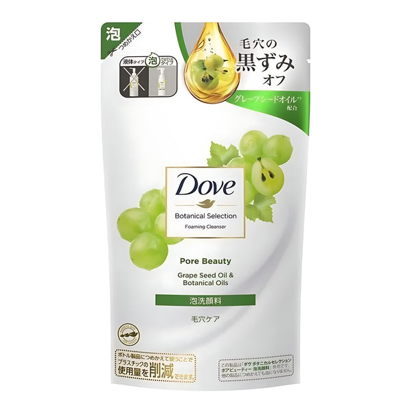 Dove Botanical Selection Pore Beauty Foaming Face Wash Refill