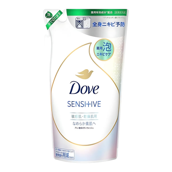 Dove Acne Care Foaming Body Wash Smooth Skin Refill