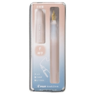 PILOT Kakuno Fountain Pen Madoromi Ivory F Nib PILOT