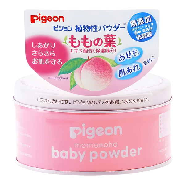 Pigeon Momonoha Baby Powder with Peach Leaf Extract (0+ Months), 125g