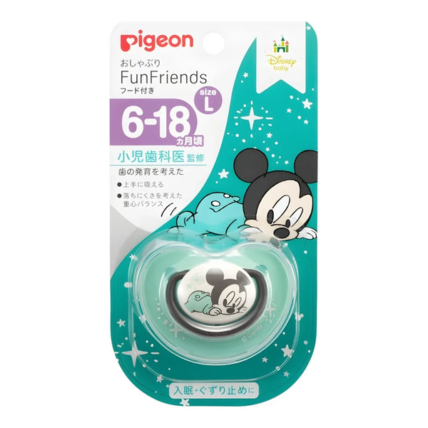 Pigeon Pacifier FunFriends Size L (6-18 Months) Mickey Design