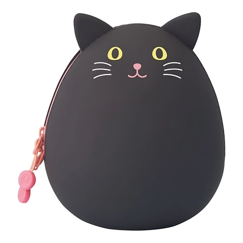 LIHIT LAB Egg Pouch BIG Black Cat