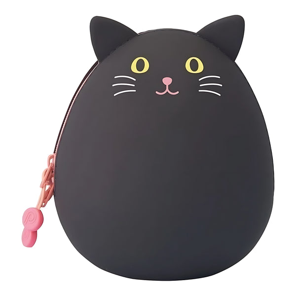 LIHIT LAB Egg Pouch BIG Black Cat