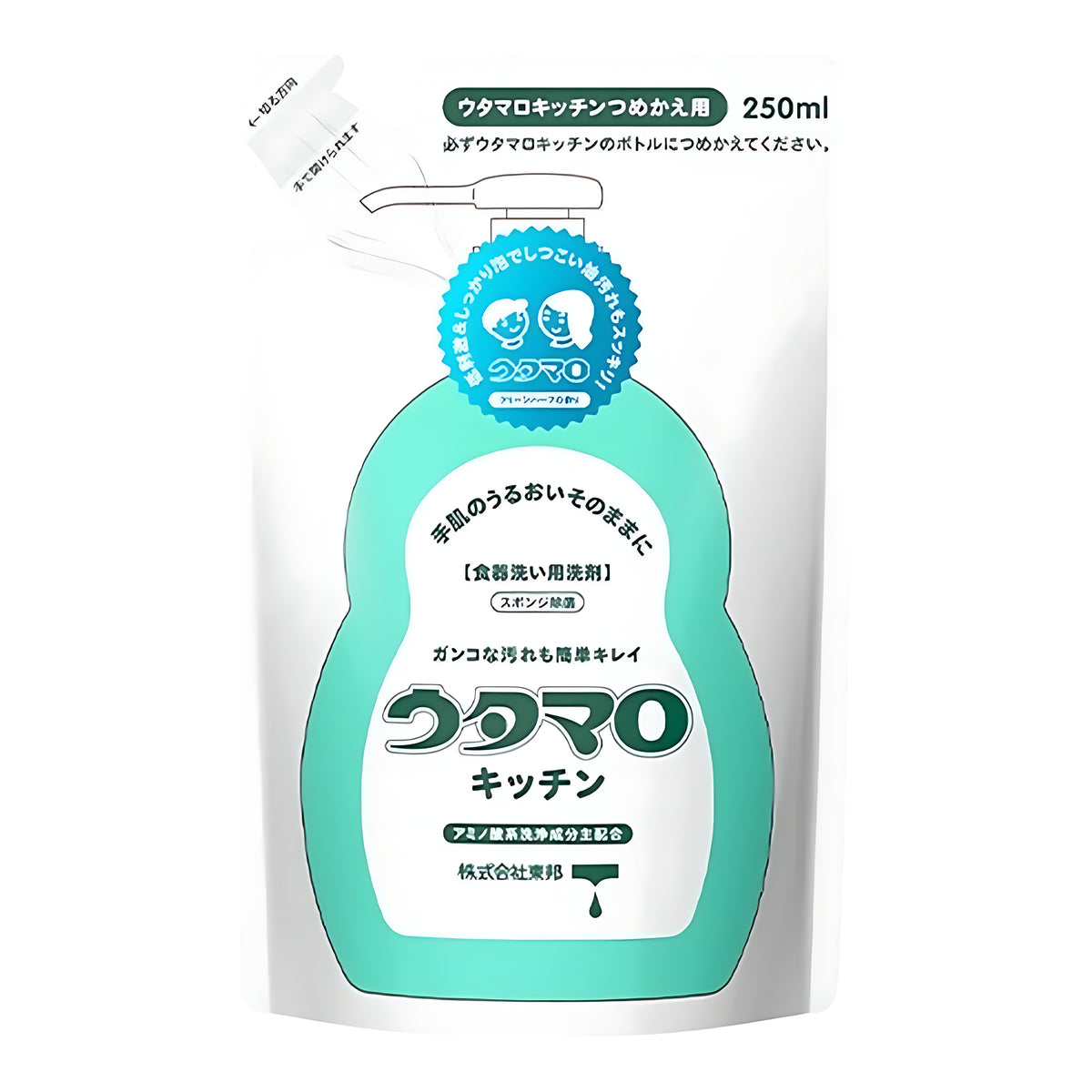 Utamaro Kitchen Dish Soap Refill 250ml
