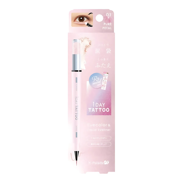 K-Palette 1DAY TATTOO Multi Blooming Eyes a 01 Pure Petal