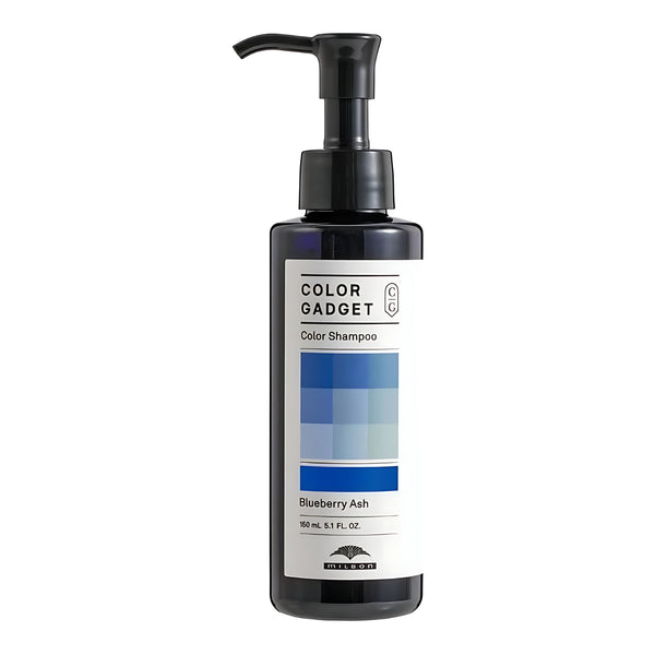 MILBON Color Gadget Color Shampoo 150ml — Blueberry Ash